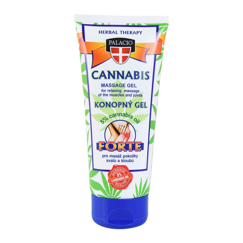 Cannabis Massage gel Tube 200ml - CBD & Hemp Products | Hemp Trade Market