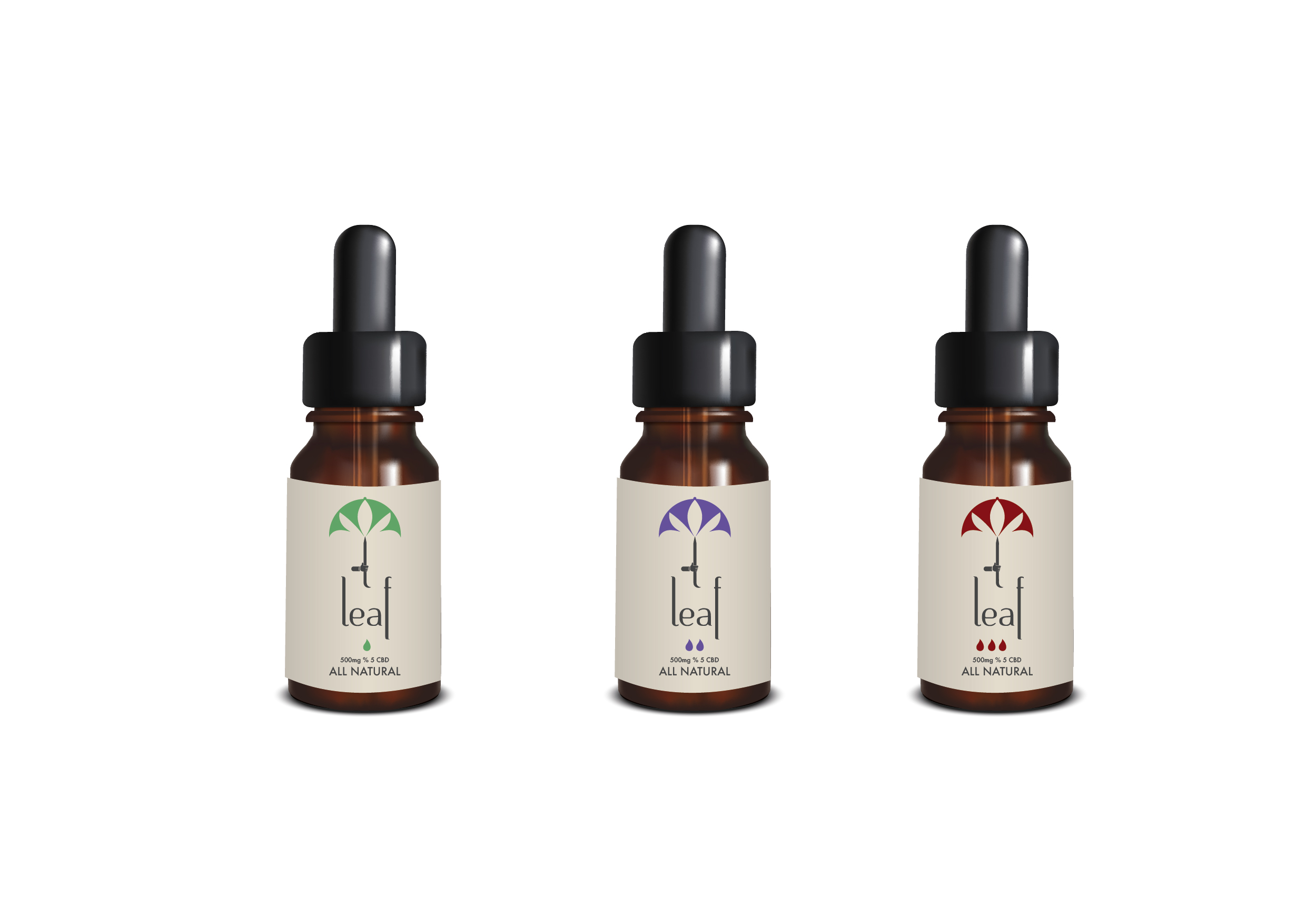 LEAF CBD Oil 5-10-24-48% - CBD & Hemp Products | Hemp Trade Market